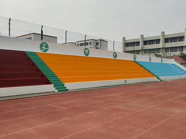 东营市第三中学体育看台修缮工程施工